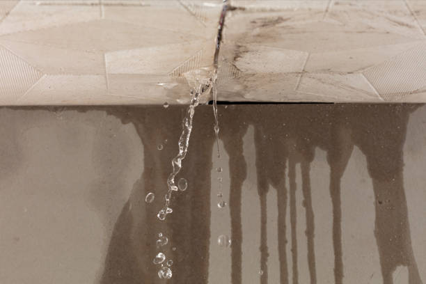 Professional Flood Damage Cleanup technician working in Markham, TX